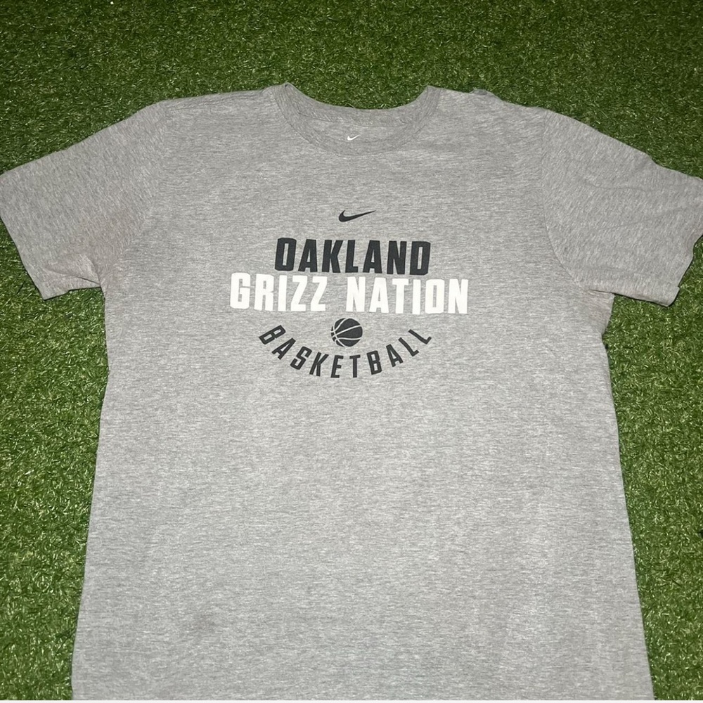 Nike Gray Oakland Grizz Nation Tee